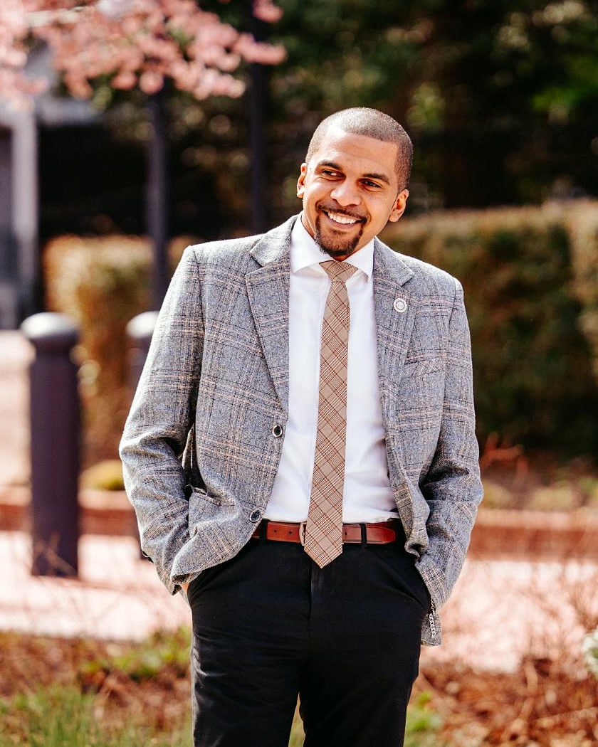 Delegate Caylin Young smiling outdoors